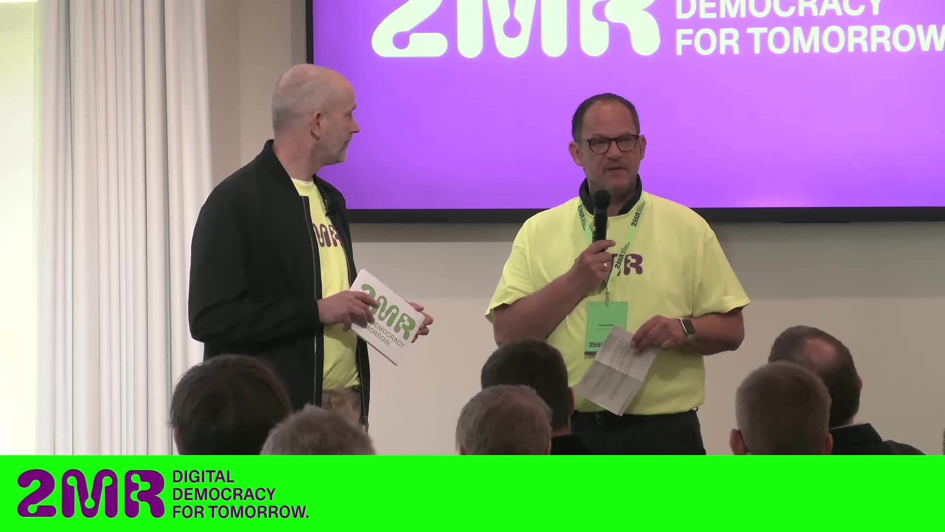 Eröffnung und Begrüssung, Björn Staschen und Florian König